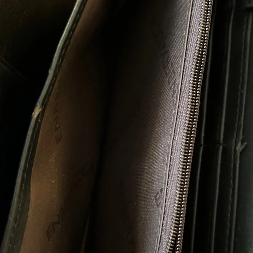 Black ENERGY Wallet with Wrist Strap